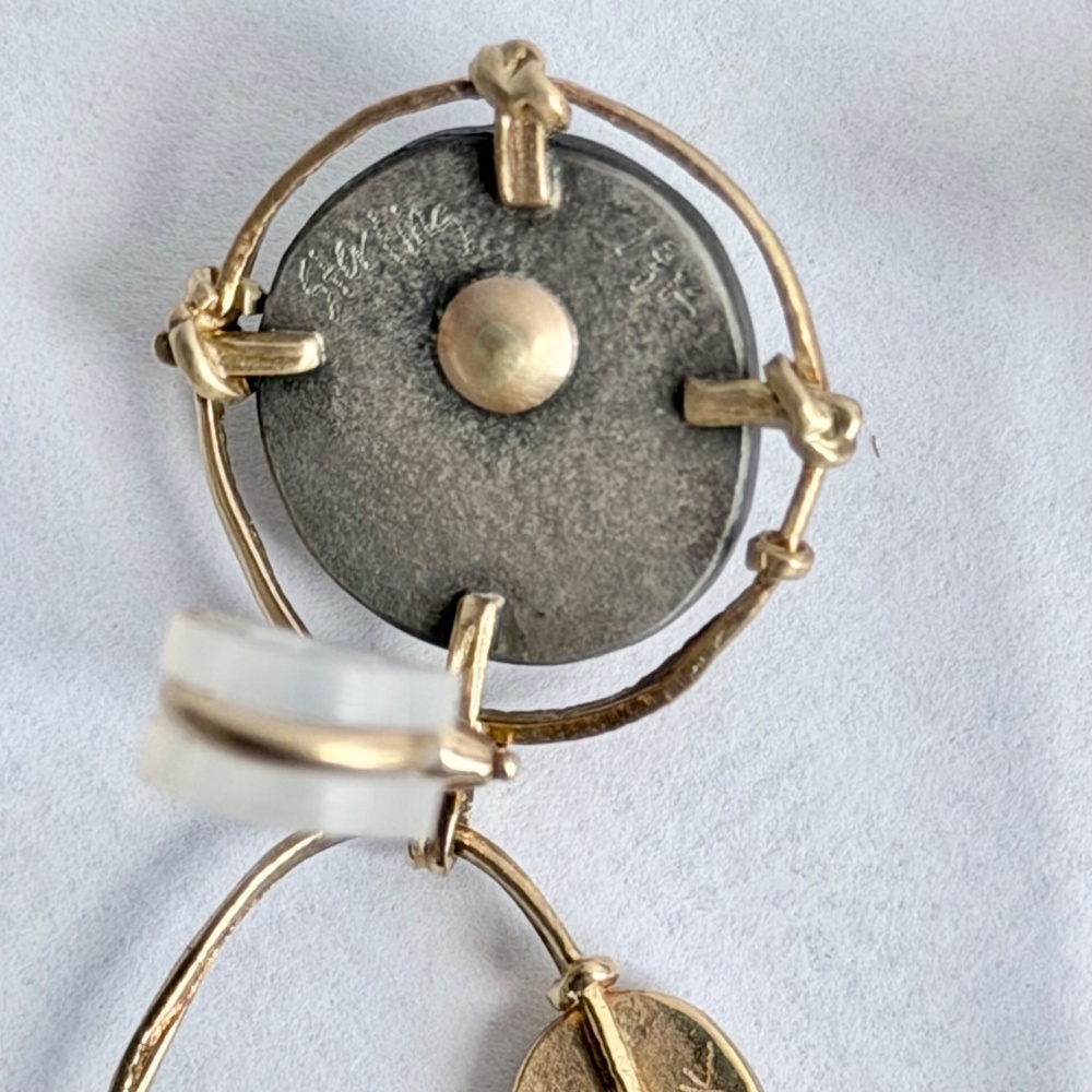 Carolyn Morris Bach Brooch and Earrings Set - Picture 14 of 15